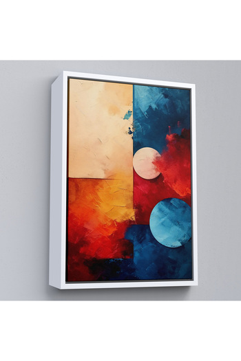 indispensablely Framed Oil Painting Look Abstract Painting-7980