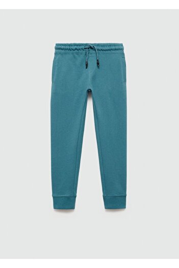 MANGO Kids Cotton Jogger Pants