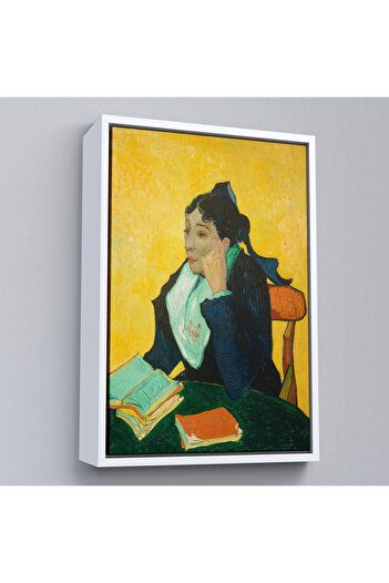indispensablely Framed Vincent Van Gogh - Madame Ginoux Painting with Books-7448