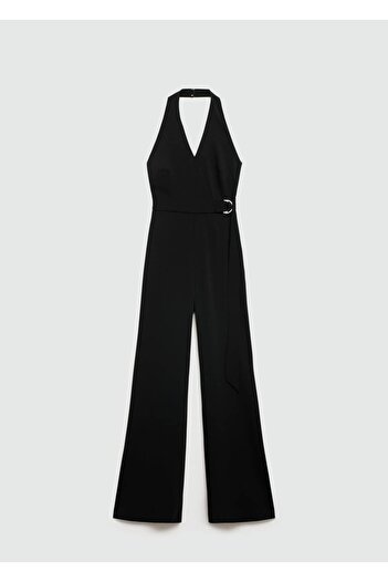 MANGO Woman Halter yaka belli tulum
