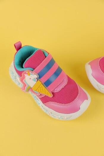Dudino 25-37 Numara Kız Çocuk Pembe Renk Dudino Ice Cream Bowıe Spor Ayakkabı