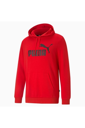 Puma Unisex Ess Big Logo Sweat Hoodie - High Risk Red 586688 -11