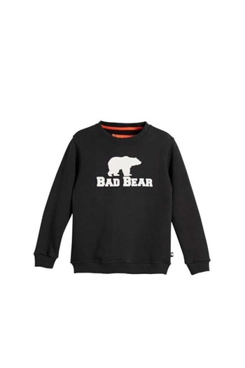 Bad Bear Logo Crewneck Jr Çocuk Sweat 23.06.12.001 Nıght