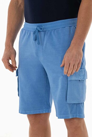 Arma Чоловічі сині шорти з кишенями Regular Fit K21504278101