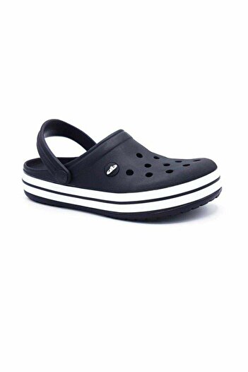Akınal Bella Unisex Dark Black Type Sabo Slippers