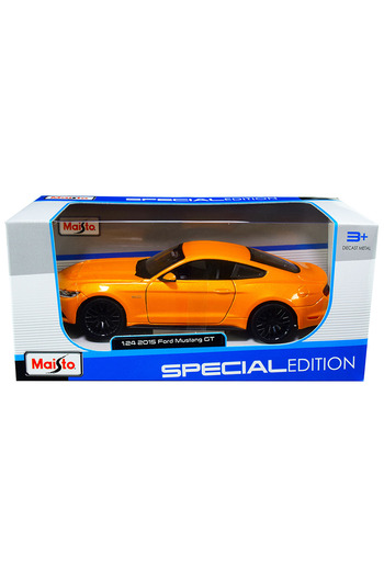 Maisto 1/24 2015 Model Ford Mustang Gt - Orange