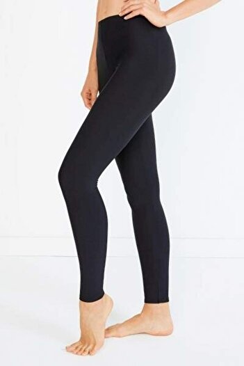 İntive Lingerie Women's Cotton Thermal Pajamas Leggings Underwear Black