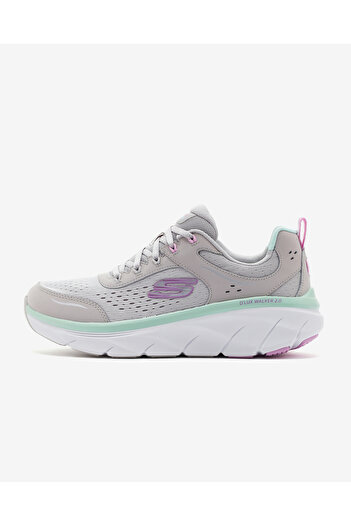 SKECHERS D'Lux Walker 2.0 Daisy Doll - Women's Gray Sneakers 150093   Gymt
