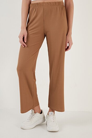 Lela Fitilli Rahat Kesim Bol Paça Pantolon Pantolon 5865028