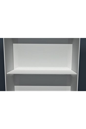 AGT 100cmx35cm Mat Beyaz Dolap Içi Özel Ölçü Ilave Raf (18MM)