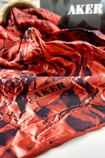 Aker Silk Scarf -7987701-341 - Sura