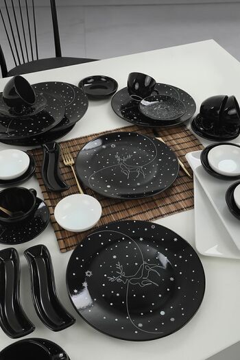 Keramika Winter Nigh Breakfast Set 31 Pieces for 6 People