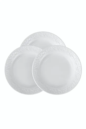 Güral Porselen 6 Pieces of 19 Cm Deep Plate with Bahardalı