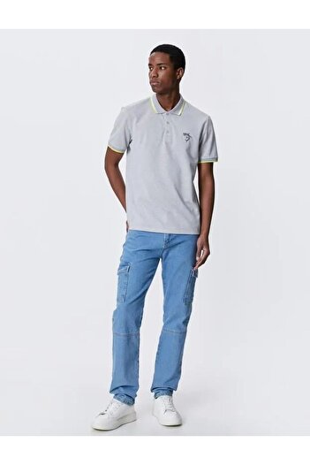 Koton Ανδρικό μπλουζάκι Polo Neck