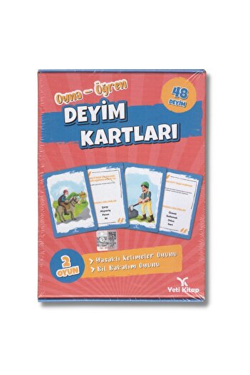 yeti kitap I'm Learning Proverbs and Phrases by Playing Set (Phrase and Phrase Cards)
