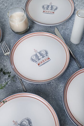 Keramika Royal Majesty Cake Plate 22 Cm 6 Pieces 21622