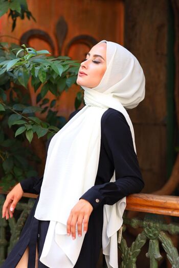 İpekçe Home Ipekçe Jazz Series Shawl White