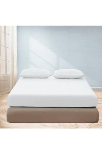 Mert Single Size Medium (120X200) Ranforce Elastic Sheet Set White