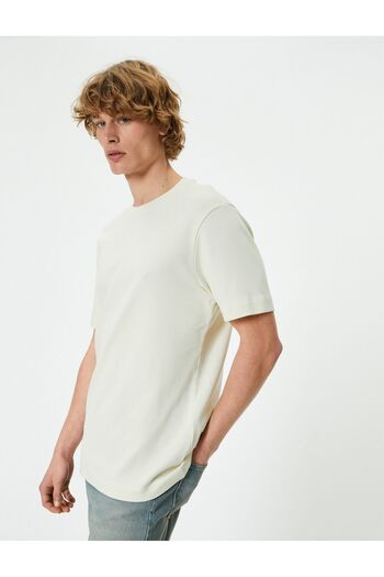 Koton Ανδρικό T-Shirt Crew Neck