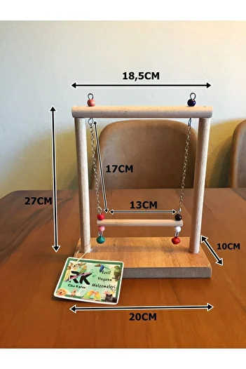 Ciko Kafes Fun Swing for Cockatiels and Budgies