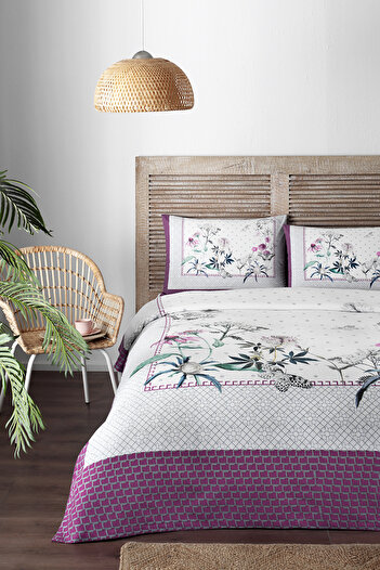 Özdilek Cone Flower Single Pique Set