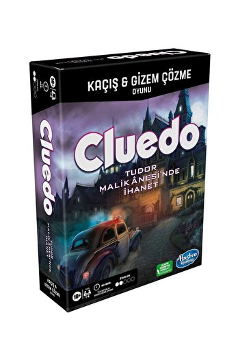 Hasbro Games Art002 U01 F5699  Gaming - Cluedo Escape +10 Yaş Bernami Yeni