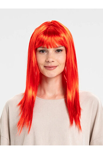 ZERO LAND Sptrns Red Color Long Straight (214042) Party Wig