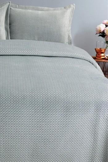 FAVORA Lidia Double Bedspread Set - Gray