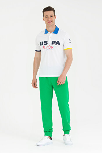 U.S. Polo Assn. Πράσινο ανδρικό αθλητικό παντελόνι - 50263543 -VR020