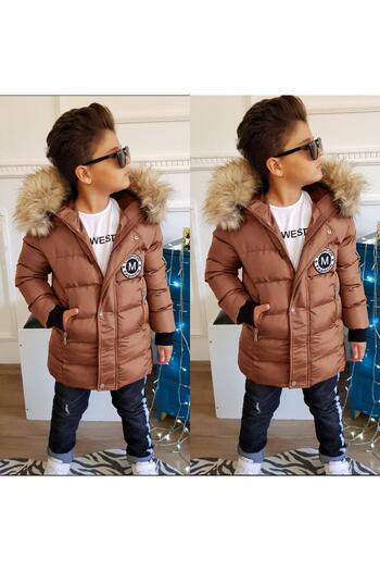 KOKOŞ BEBEK Plug and Remove Hooded Coat |   Between 2/8 Years