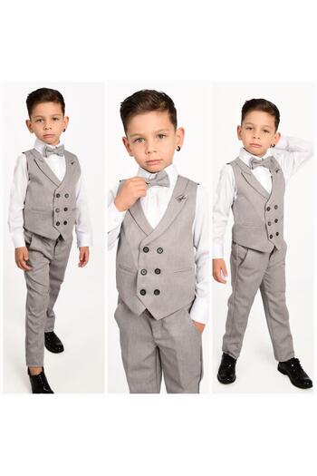 KOKOŞ BEBEK Boy's 6 Button Premium Tuxedo Suit