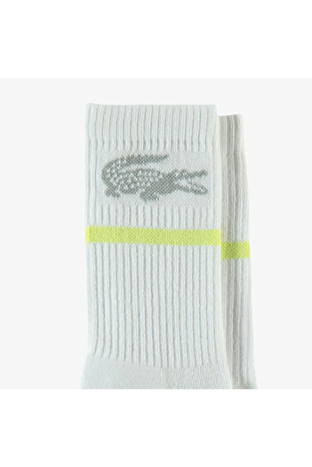 Lacoste Șosete albe imprimate pentru copii