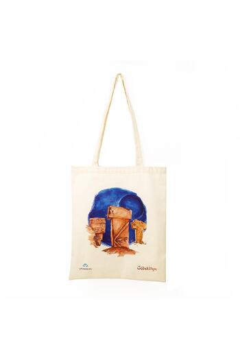 Anadolia Göbeklitepe - Raw Cloth Bag with Sky Motif