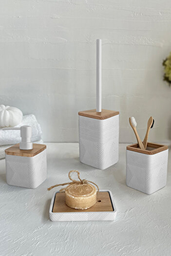 Prima Nova Madera 4-piece bathroom set