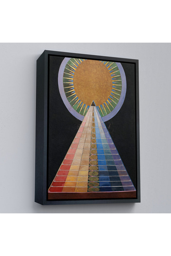 indispensablely Framed Hilma Af Klint - Altarpiece, Group X, Painting of Number 1-8058