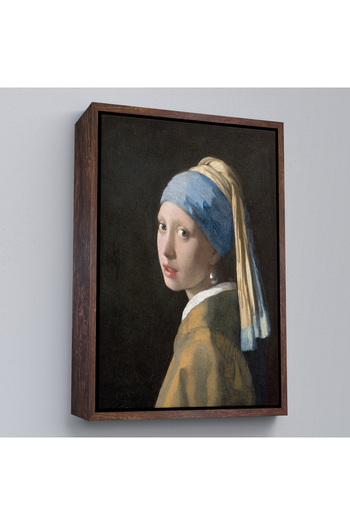 indispensablely Framed Johannes Vermeer - Girl with a Pearl Earring Painting - Girl with a Pearl Earring-7309