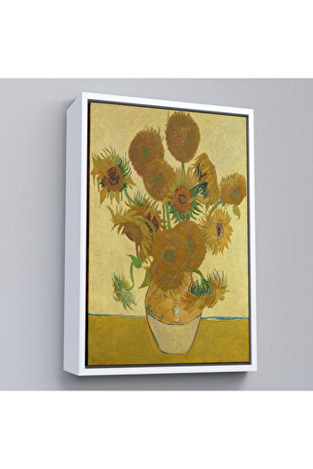 indispensablely Framed Vincent Van Gogh - Sunflowers Painting-7468