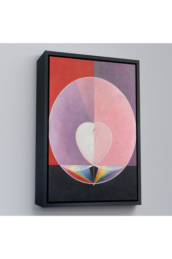 indispensablely Framed Hilma Af Klint - Doves Painting - Doves-7284