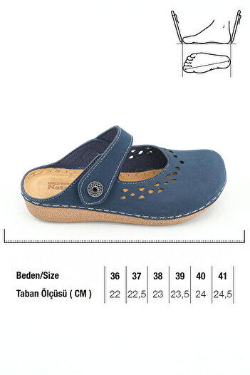 GEZER Papuci de vară pentru femei cu talpă din piele naturală cu velcro