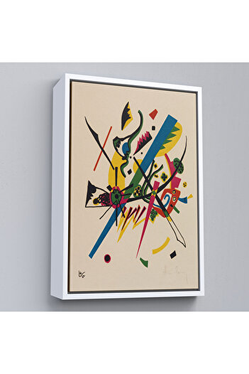 indispensablely Framed Wassily Kandinsky - Painting of Small Worlds - Small Worlds-7495