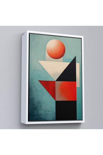 indispensablely Framed Modern Patterned Abstract Painting-7544