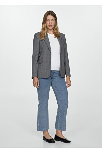 MANGO Woman Blugi de maternitate cu picioare late