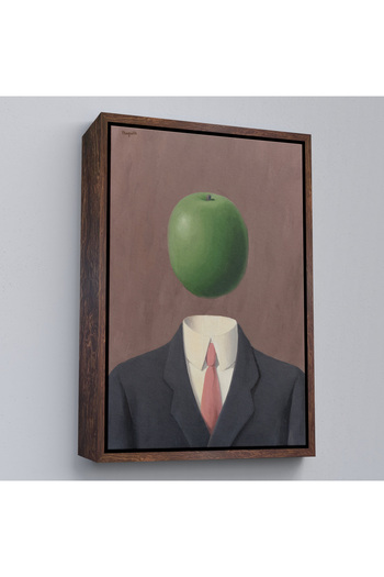 indispensablely Framed Rene Magritte - Abstract Fixed Idea Painting-7343