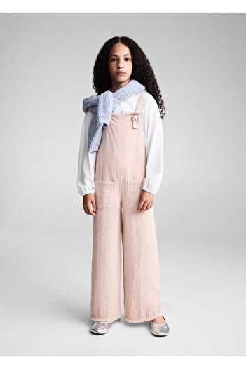 MANGO Kids Long salopet with pocket