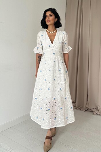 Elbee Fashion Woman Колу Гіпелі Броде Ельбісе