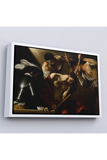 indispensablely Framed Caravaggio - the Crowning with Thorns Painting - the Crowning with Thorns-7142