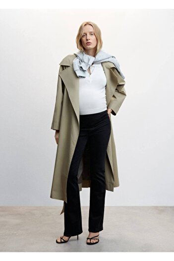 MANGO Woman Flared pregnant jeans