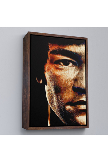 indispensablely Bruce Lee Painting with Frame-7812
