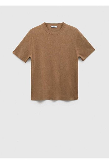 MANGO Man T-shirt από βαμβακερό ύφασμα