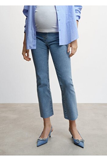 MANGO Woman Flared Maternity Jeans